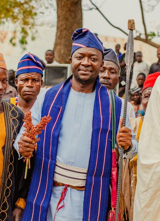 Hon. David Bitrus Kasuwa engaging community elders